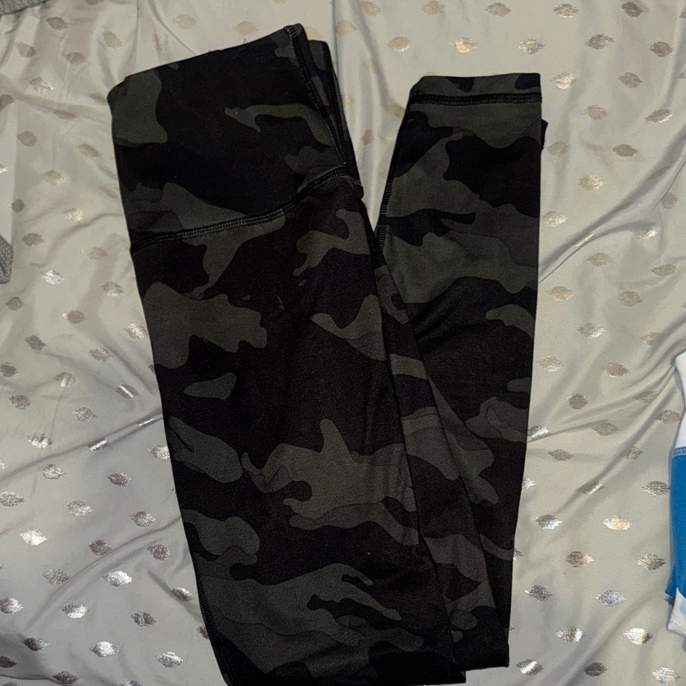 RBX Black Camouflage Leggings